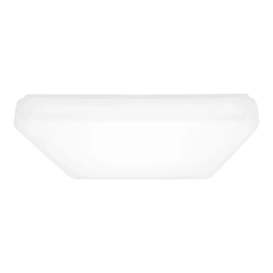 Generation Lighting Vitus 11" Wide LED Flush Mount Square Ceiling