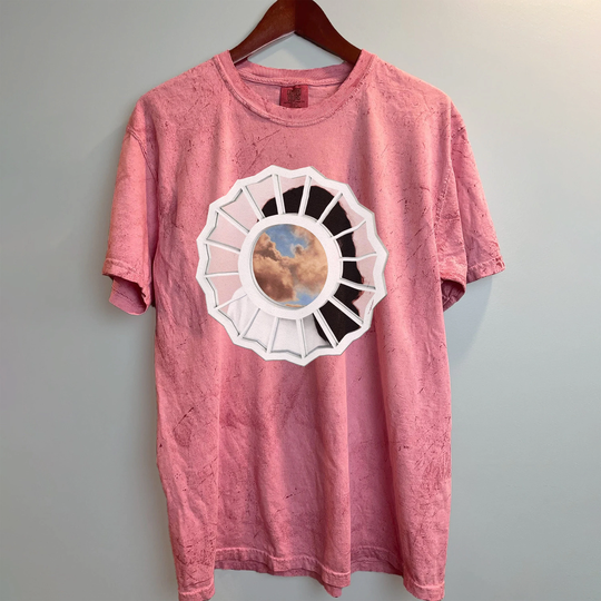 Divine Feminine Mirror Color Blast Tee Shirt, Light Pink Aesthetic Comfort Colors Tie Dye Tshirt Merch