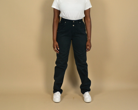 Lawman Size 29 Black Vintage Denim Jeans