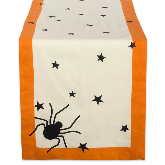 Black Stars Print Table Runner 14x108 - 14x108"
