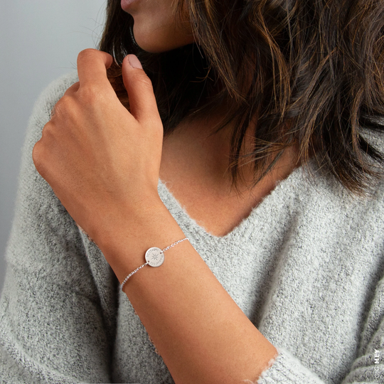 Custom Coordinates Circle Bracelet, Gps Location Jewelry, Latitude Longitude, Best Friend Girlfriend Gift, Wanderlust Jewelry Bdh13-03