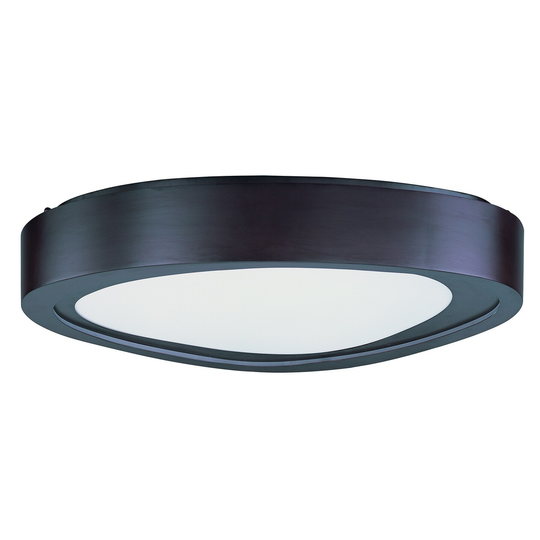 Maxim Fairmont 2-light Flush Mount - natural aged brass