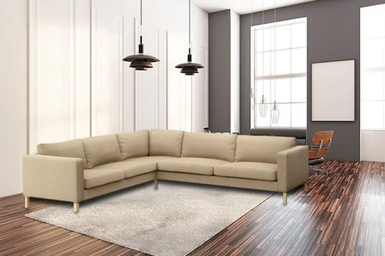Karlstad Sofa Cover, Ikea 3+3 Corner Replacement Slipcover, Couch Cover