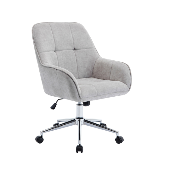Porthos Home Office Chair with Arms, Height Adjustable