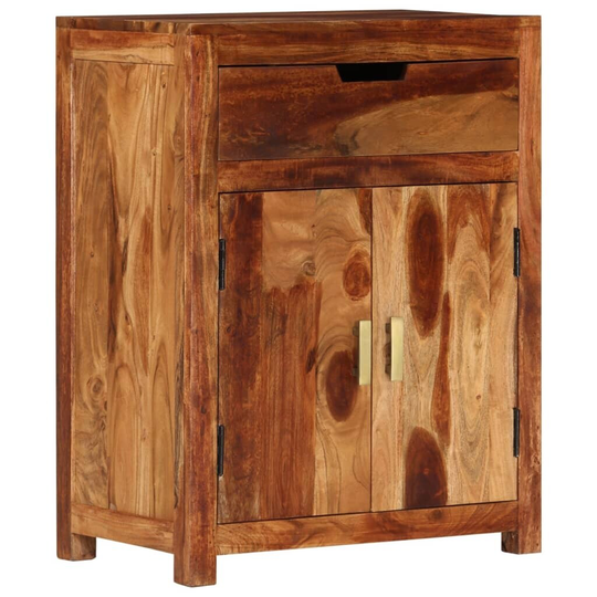 Sideboard 23"x13.8"x29.7" Solid Wood Acacia
