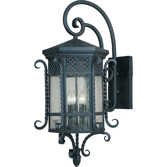 Maxim Iron Iron Forged Iron Shade Scottsdale 5-light Outdoor Wall Mount Light
