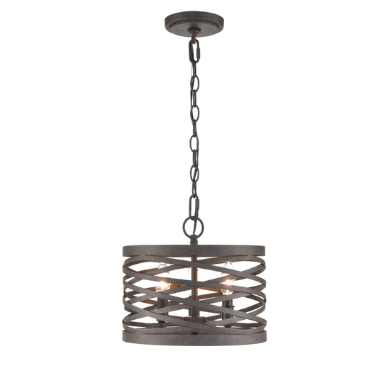 Metal Pendant light- 2 Light