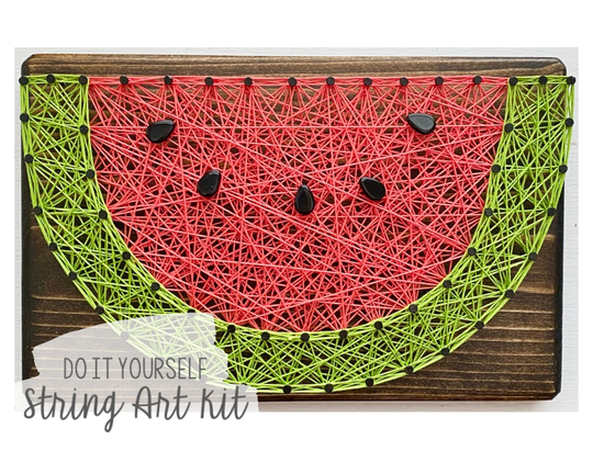 Diy Watermelon String Art Kit