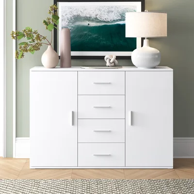 Sabala 52" Wide 4 Drawer Sideboard