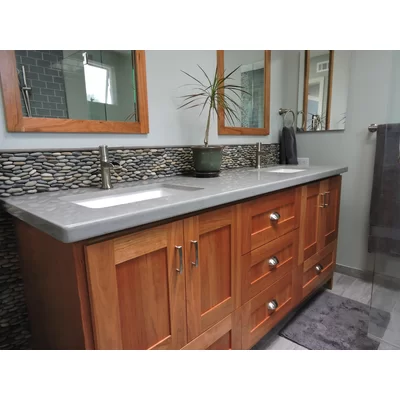 Nile Random Sized Natural Stone Mosaic Tile in Gray