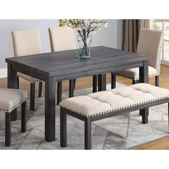 Best Master Furniture Antique Grey Dining Table - Antique Grey