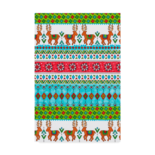 Hello Angel 'Winter Wonderland 3' Canvas Art - Multi-color