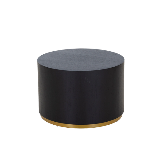 EYIW Round Coffee Table side Table End Table for Living Room Fully Assembled