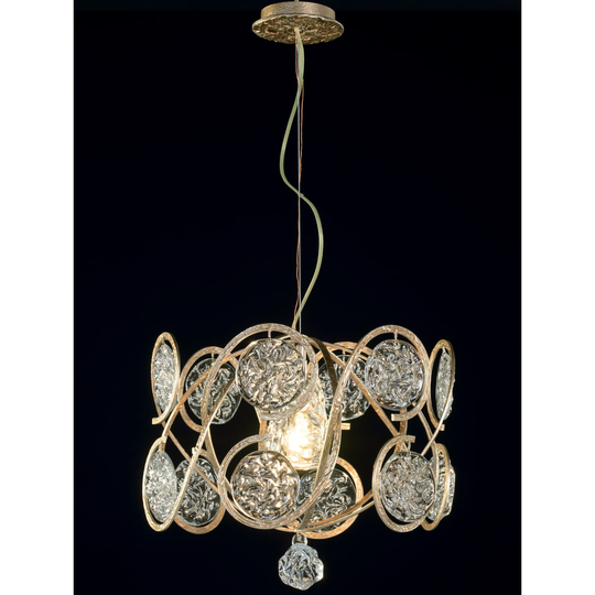 Classic Lighting Celeste 1 Light Pendant with Crystal Accents