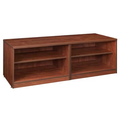 Linh Double Open Shelf Low Credenza