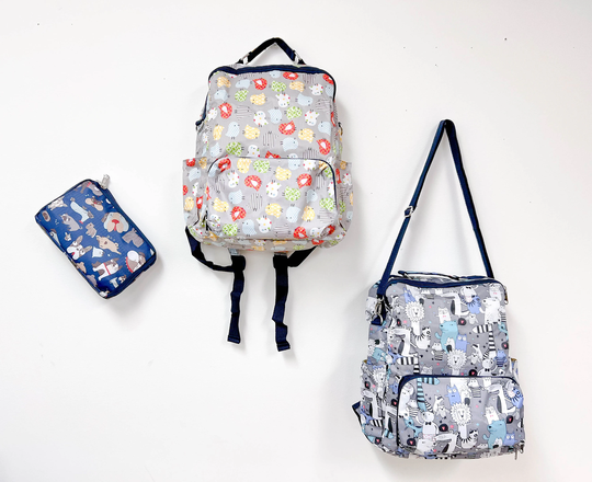 Foldable Multi Way Bag Collapsible Water Proof Travel School Office Lightweight Packable Back Pack Shoulder Hand Held Unisex All Ages