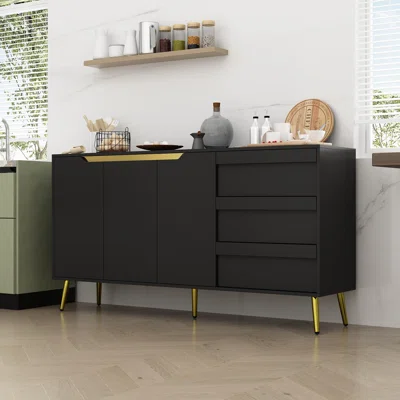 Clinten 63" Wide 3 Drawer Sideboard
