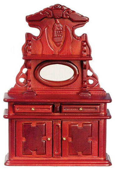 Victorian Sideboard in Mahogany With Mirror