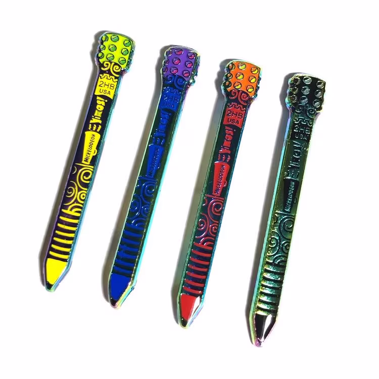 Yikes Pencils Enamel Pins | Slime Toys