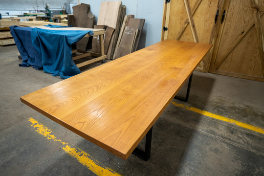 Cherry Table Top, Desk Kitchen Island, Custom Wood Wooden Desktop, Size
