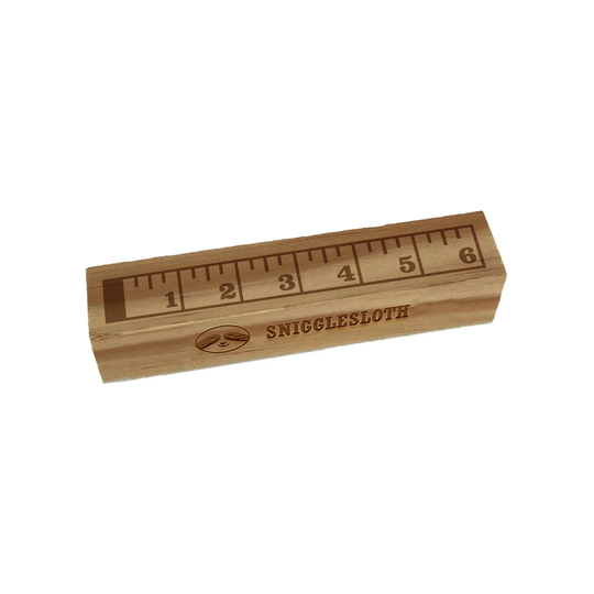 Measuring Tape Sewing | Inches Not To Scale Rectangle Rubber Stamp For Stamping Crafting
