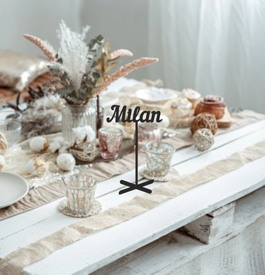 Wedding Table Names, Custom Numbers, Centrepieces, Wooden Sign, Laser Cut Names