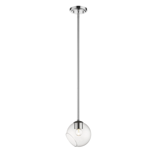 Avery Home Lighting Marquee Chrome 1-light Pendant