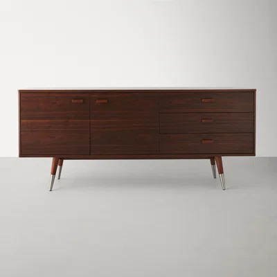 Gardner 71'' Wide 3 Drawer Solid Wood Sideboard