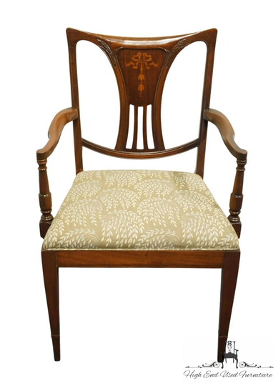 Paine Furniture English British Imperial Style Dining Arm Chair