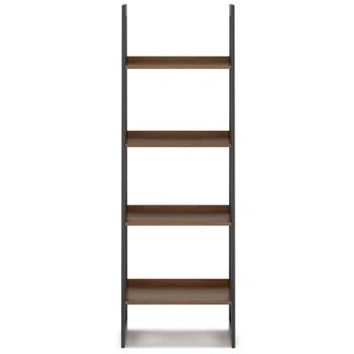 Jabin 71.7" H x 24" W Steel Ladder Bookcase