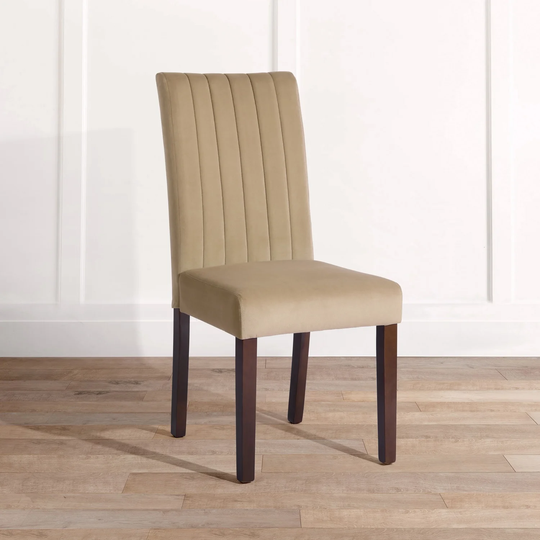 Upholstered Dining Chairs Set of 2 Modern Side Chair Accent Chair for Living Room, Dining Room - TAUPE