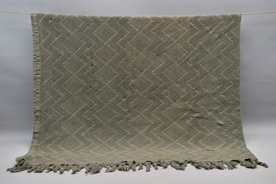 Couch Cover, Waffle Sofa Throw, Turkish Blanket, Stonewashed 60 X 76 Inch Personalized Gifts, Throws, Green, Taslanmis Kö