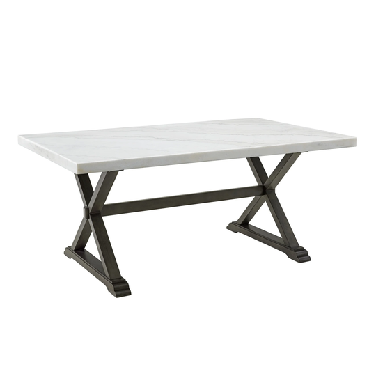 Picket House Furnishings Landon Marble Dining Table - N/A