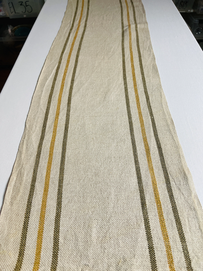 Nice Vintage Hand-Woven Table Runner From Sweden