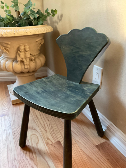 Mid Century Swedish Design Birch Plywood Child's Chair