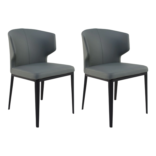 Aurelle Home Modern Soft Upholstered Dining Chairs (Set of 2)