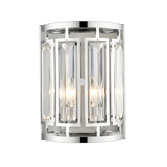 Avery Home Lighting Mersesse Chrome 2-light Wall Sconce