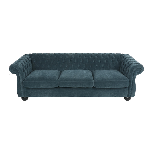 Farhart Tufted 3 Seater Sofa by Christopher Knight Home