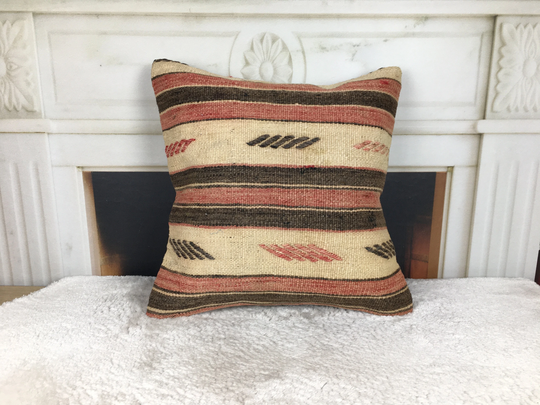 Basic Kilim Pillow, Chair Corner 16 X Antique Sofa Gothic Decorative 4691