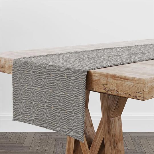 Table Runner Ethnic Geometric, Runner, Centerpiece, Kitchen Dining Room Home Decor, Table Decor