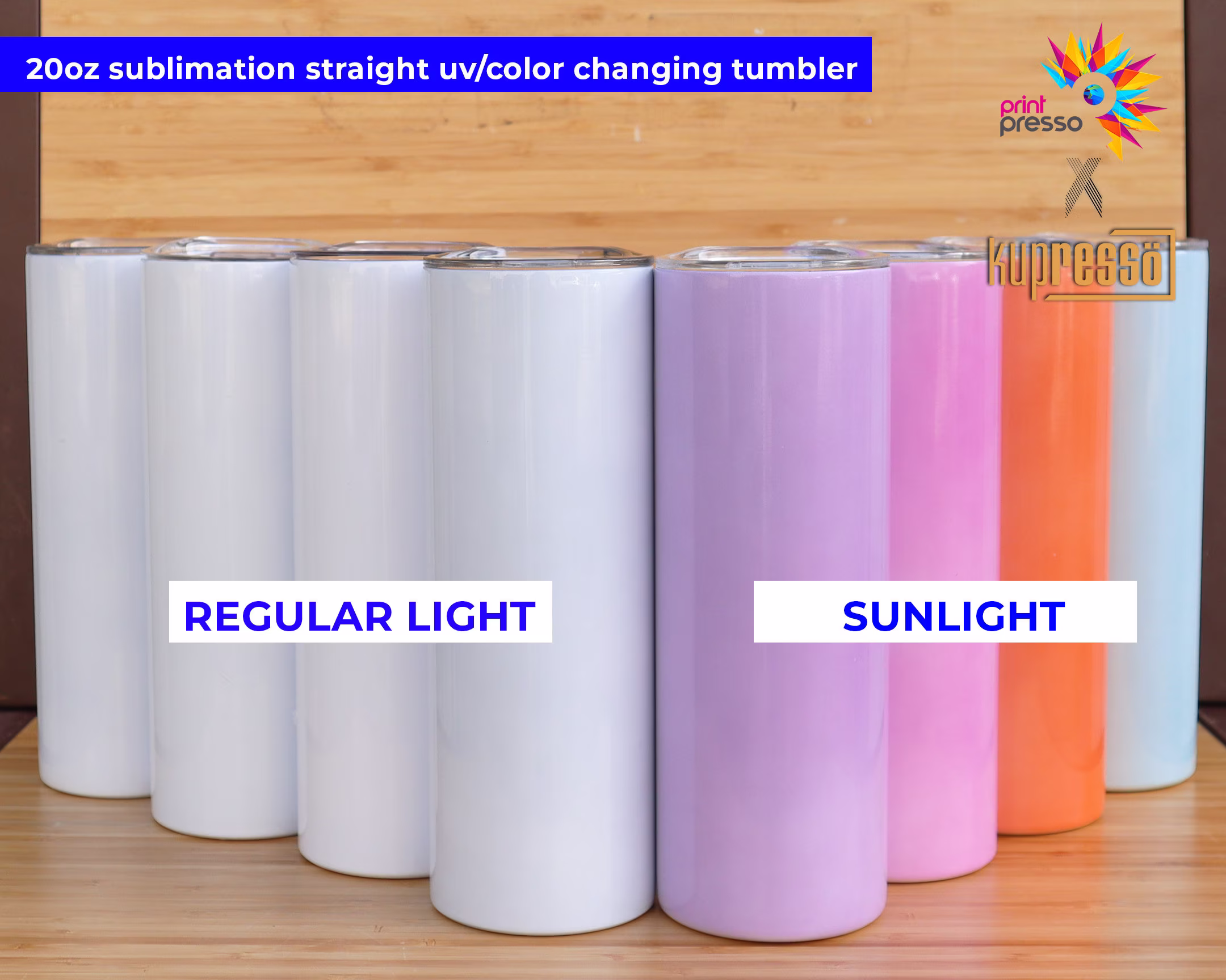Blank 20Oz Sublimation Color Changing/Uv Tumbler