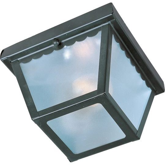 Outdoor Essentials 7.5" Wide Steel Outdoor Ceiling Light