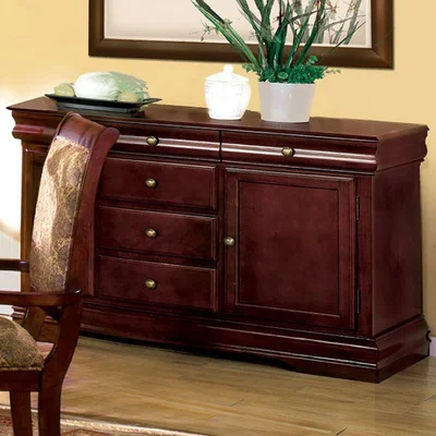 Sudie 50.5" Wide 6 Drawer Sideboard