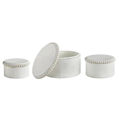 3 Piece Wicker Box Set