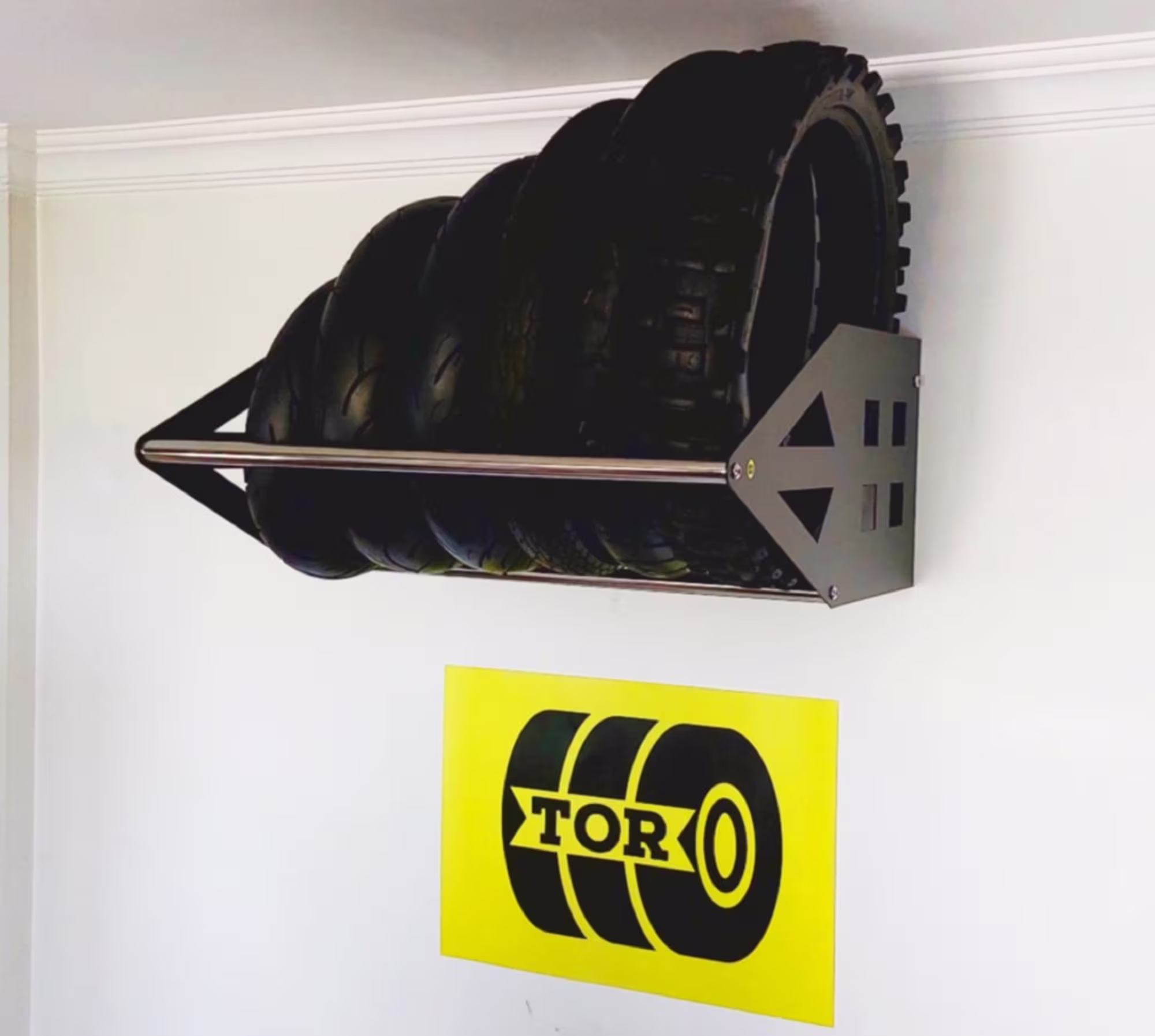 Black Rack, Colorful Shelves, Arrangement Of Garage, Garage Storage, Wall Shelf, Black Organizer, Iron Rack