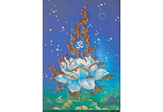 Bead Embroidery Kit On Art Canvas Enlightenment. Abris Art Kit. Diy Beaded Picture