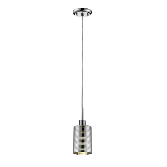 Avery Home Lighting Sempter Chrome 1-light 4.75-inch Pendant
