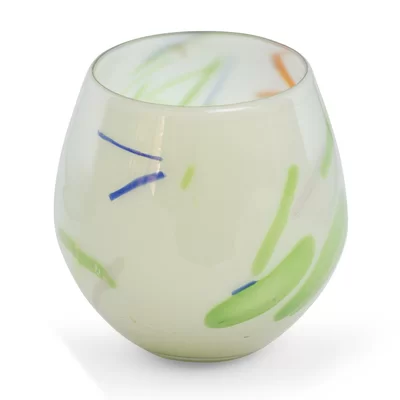 Kellyton Hand-Blown Recycled Glass Art Table Vase