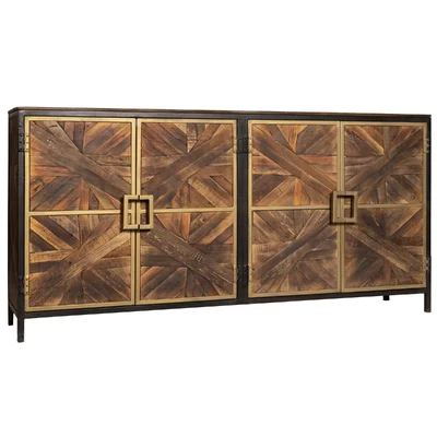 Kelton 80.1" Wide Mango Wood Sideboard