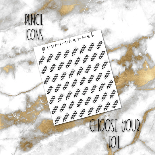 Pencil | Foiled Icons